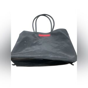 RUSK Waterproof Handbag Traveling Duffel Bag Large Capacity Black